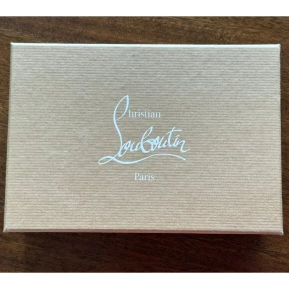 Christian Louboutin | Calf Leather Multi Rainbow Metal Spikes Panettone Wallet - Picture 15 of 16